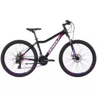 Горный (MTB) велосипед Dewolf Ridly 30 W (2021) черный/фиолетовый/пурпур 16" (требует финальной сборки)