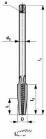 Bucovice Tools Метчик гаечный М 3 Шаг 0.5 мм 115CrV3 119030