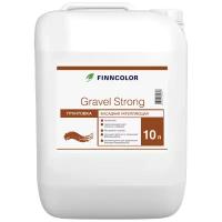 Грунтовка FINNCOLOR Gravel strong фасадная укрепляющая, 10 л, бесцветный