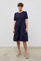 Платье BAON женское, модель: B4523089, цвет: DARK NAVY, размер: XS