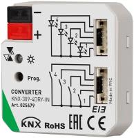 025679 INTELLIGENT ARLIGHT Конвертер KNX-309-4DRY-IN (BUS) (IARL, Пластик)