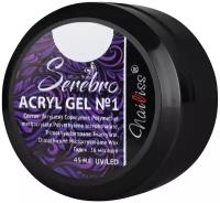 Акригель Acryl Gel Serebro №001 прозрачный 45 мл