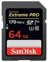 Карта памяти SANDISK PRO 64GB (SDSDXXU-064G-GN4IN)