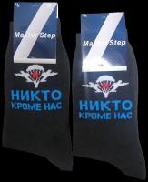 Носки Master Step, 2 пары, размер 27, черный