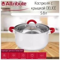 Кастрюля с крышкой DELICE 5.8л