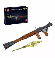 Конструктор Mould King 14017 RPG-7 Ракетные пушки, 1706 деталей, серии Оружие, Сборка блоков, Игрушки для мальчиков