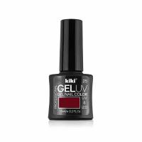 Гель-лак для ногтей KIKI оттенок 25 GEL UV&LED, бордовый, 6 мл