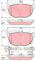 TRW GDB1010 GDB1010 TRW колодка дисковая 263/287/D1044/D1074/D1087/D1113/PN2130 4406061E90/61E94/65E90/86E90/90E90/A1690/D3590 R