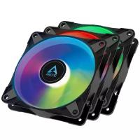 Вентиляторы для корпуса Arctic P12 PWM PST A-RGB 0dB Value Pack ACFAN00232A