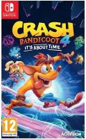 Игра Crash Bandicoot 4: Это Вопрос Времени для Nintendo Switch, картридж