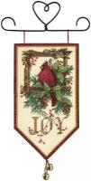 Dimensions Набор для вышивания Cardinal Joy Mini Banner 25 х 13 см (08822)