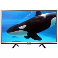 Телевизор LED Hyundai 24" H-LED24FT2001 черный HD READY 60Hz DVB-T DVB-T2 DVB-C DVB-S DVB-S2 USB RUS