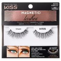 KISS Магнитные ресницы нового поколения Charm / Magnetic Eyeliner Lash, 1 пара KMEL01