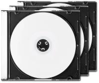 Диск DVD+R 8.5Gb DL 8x CMC Printable, slim box (черный), 3 шт