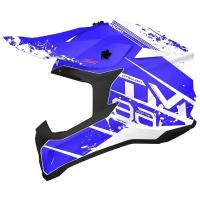 Шлем кроссовый MT MX802 FALCON Thorm (M, Gloss Blue)