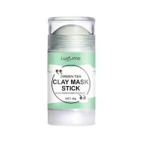 Очищающая твердая маска - стик с экстрактом зеленого чая CLAY MASK STICK Luxfume, 40 гр