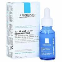 La Roche-Posay Toleriane Ultra Dermallegro Успокаивающая увлажняющая сыворотка для кожи лица и области вокруг глаз для сверхчувствительной и склонной к аллергии кожи, 20 мл