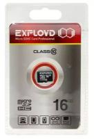 Карта памяти Exployd MicroSD, 16 Гб, SDHC, класс 10 9441514