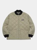 Куртка LMC - Lost Management Cities Oval Quilted Jacket, песочный, M