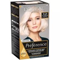 L'Oreal Paris Preference Recital стойкая краска для волос, 11.21, Ультраблонд