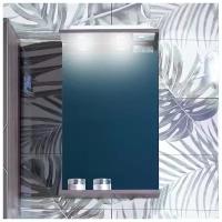 Зеркало для ванной Кристалл 40 Ясень Анкор темный
