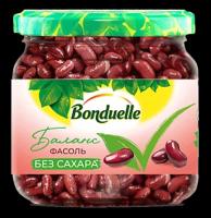 Фасоль Bonduelle красная без сахара, стеклянная банка, 100 г, 350 мл