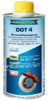 Тормозная жидкость DOT 4 0,5л RAVENOL 1350601500 | цена за 1 шт