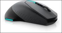 Мышь Dell Mouse AW610M Alienware, серая/черная