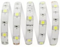 Светодиодная лента Apeyron 00-39 12В, 7,2Вт/м, smd5050, 30д/м, IP65, 360Лм/м, 5м, холодный белый