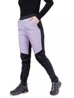 Брюки беговые Nordski Hybrid Warm W Black/Lavender (EU:M)