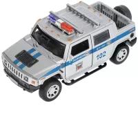 Технопарк Машина Hummer H2 Pickup Полиция 12 см металл HUM2PICKUP-12POL-WH с 3 лет