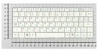 Клавиатура для ноутбука Asus Eee PC 700 701 900 белая