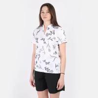 Поло Nike Breathe Women's Printed Golf Polo Размер S Женский Белый