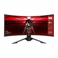 34" Монитор ASRock Phantom Gaming PG34WQ15R3A, VA, 165Гц, 3440x1440, черный