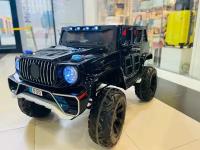 Электромобиль детский TTF900 черный полный привод 4WD