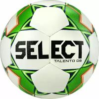 Мяч футб. SELECT Talento DB, 811022-400, р.3, 32п, ПУ, гибрид. сш, бел-зелен-оранж