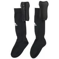 Щитки Adidas футбольные Adidas Youth Sock Guard (детские), M, черный