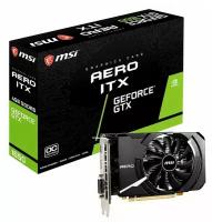 Видеокарта MSI PCI-E GTX 1650 D6 AERO ITX OC nVidia GeForce GTX 1650 4096Mb 128bit GDDR6 1485/8000 DVIx1/HDMIx1/DPx1/HDCP Ret