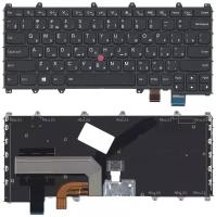 Клавиатура для ноутбука Lenovo IBM ThinkPad Yoga 260, Yoga 370 черная