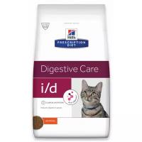 Сухой диетический корм для кошек Hill's Prescription Diet i/d Digestive Care при расстройствах пищеварения, с курицей, 1,5кг