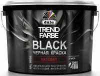 Краска Dufa Trend Farbe Black, RAL 9005 (черная), 2,5 л