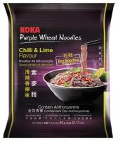 KOKA сингапурская лапша Purple Wheat Noodles Chilli & Lime, 60 г