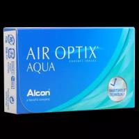 Контактная линза: Air Optix Aqua (1уп=6шт) R:=8.6 D:=-02,00