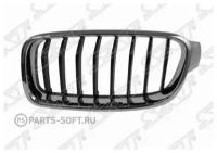 STBM35093D2 SAT Решетка радиатора BMW 3-SERIES F30 12-18 LH хром/черная SPORT