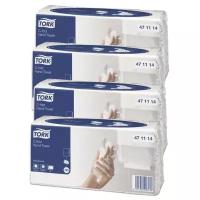Набор №13 H3 Tork Advanced полотенца бумажные сложения С, 120 листов, 24Х27,5см, 2 слойные, белые, 4 штуки в упаковке, (471114-01)