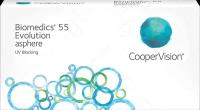 Контактные линзы CooperVision Biomedics 55 Evolution Asphere (6 линз) R 8,8 D +7