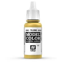 Краска 70996 Vallejo Серии Model Color - Gold 17ml