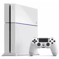 Игровая приставка Sony PlayStation 4 500 ГБ, белая