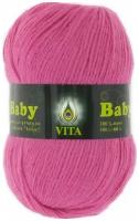 Пряжа Vita Baby клубничный (2908), 100%акрил, 400м, 100г, 1шт