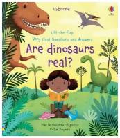 Usborne Lift-the-flap Very First Questions and Answers Are dinosaurs real?